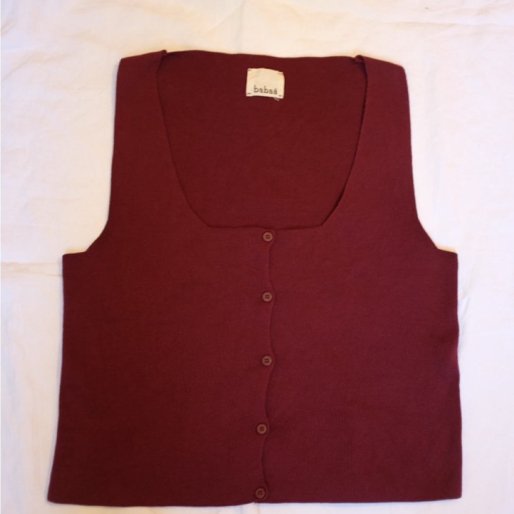 Babaa vest no 39 cherry - Picture 2 of 5